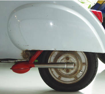 Marmitta cromata vespa 50 n – l -r  Special ABARTH OVALE