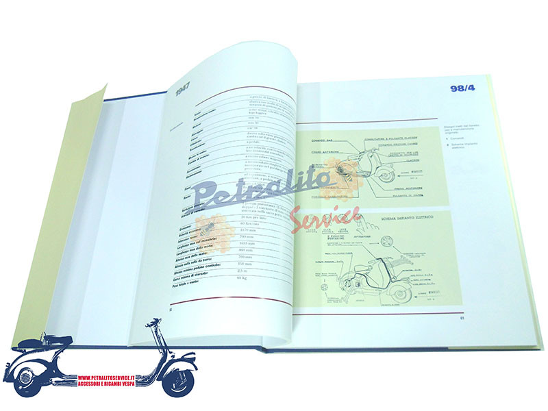 Libro Vespa Tecnica volume 1