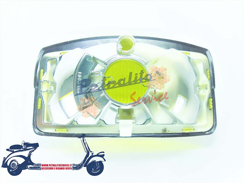 Faro gruppo ottico giallo per Vespa T5-125