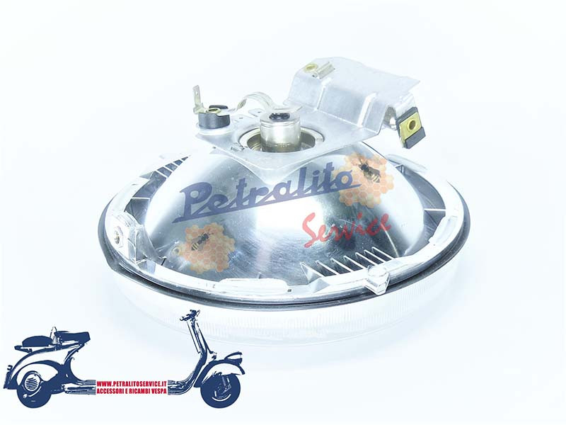 Faro gruppo ottico completo TRIOM per Vespa PK 50-PK 50 S-PK XL-AUTOMATICA