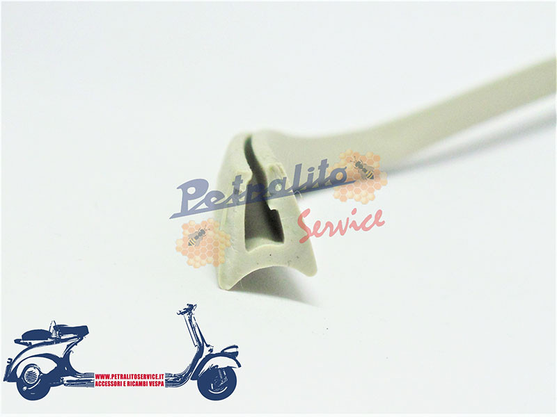 Guarnizione  bauletto allo scudo lunghezza 180 cm  Vespa GS 160-SS 180