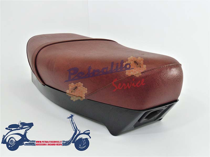 Sella biposto marrone per Vespa HP 50-125-V 50-125-PK 50 N